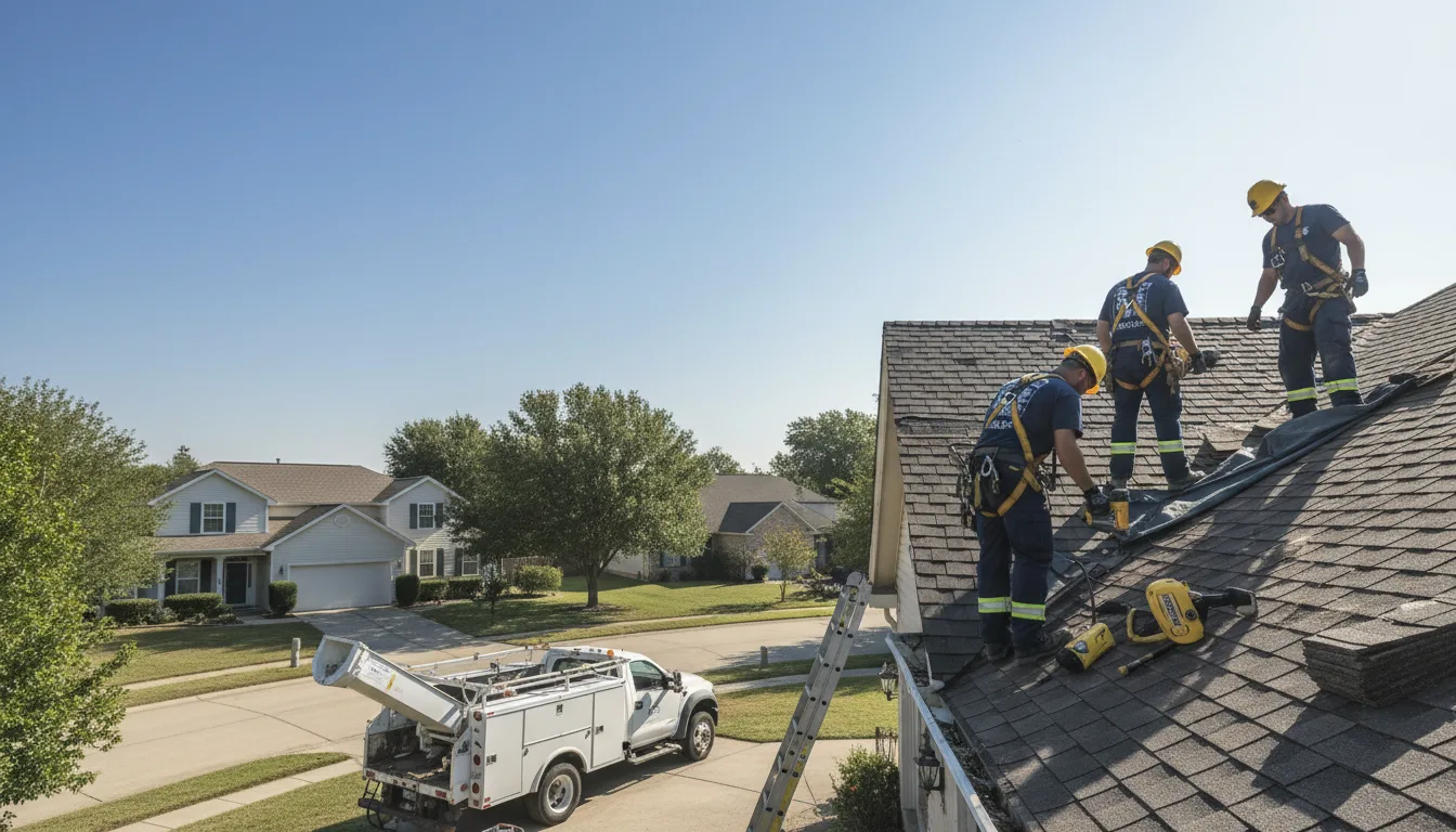 Emergency Roof Repair in Briscoe, TX near me
